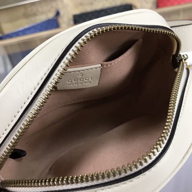 Gucci腰包 476434 GUCCI古馳GG Marmont系列 DSVRT 女士腰包  gqy2564